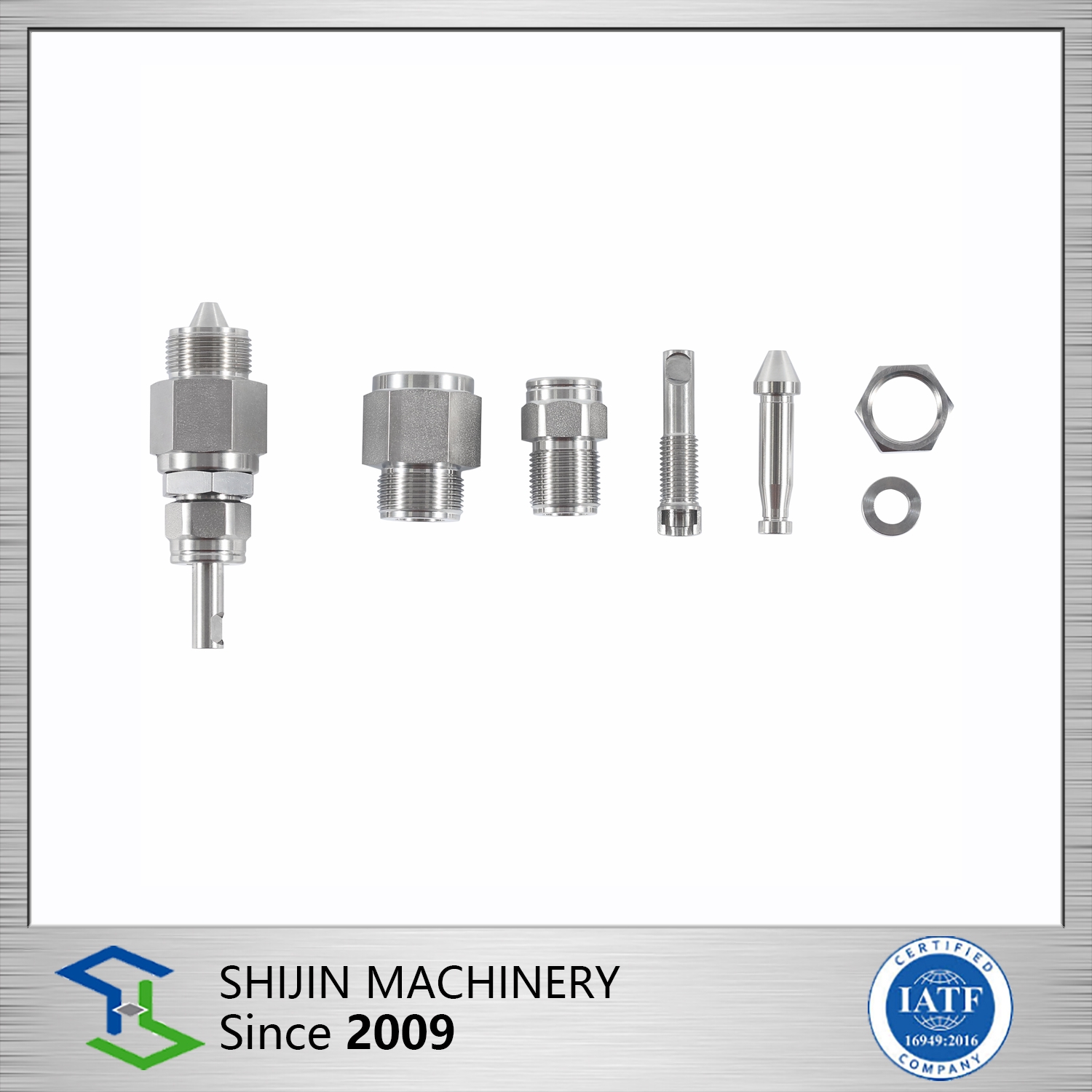 管接頭行業-非標定製管接頭，多個樣品展示2