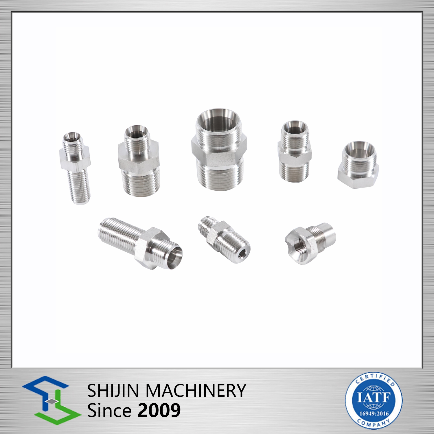 管接頭行業-非標定製管接（jiē）頭，多個樣品展示3